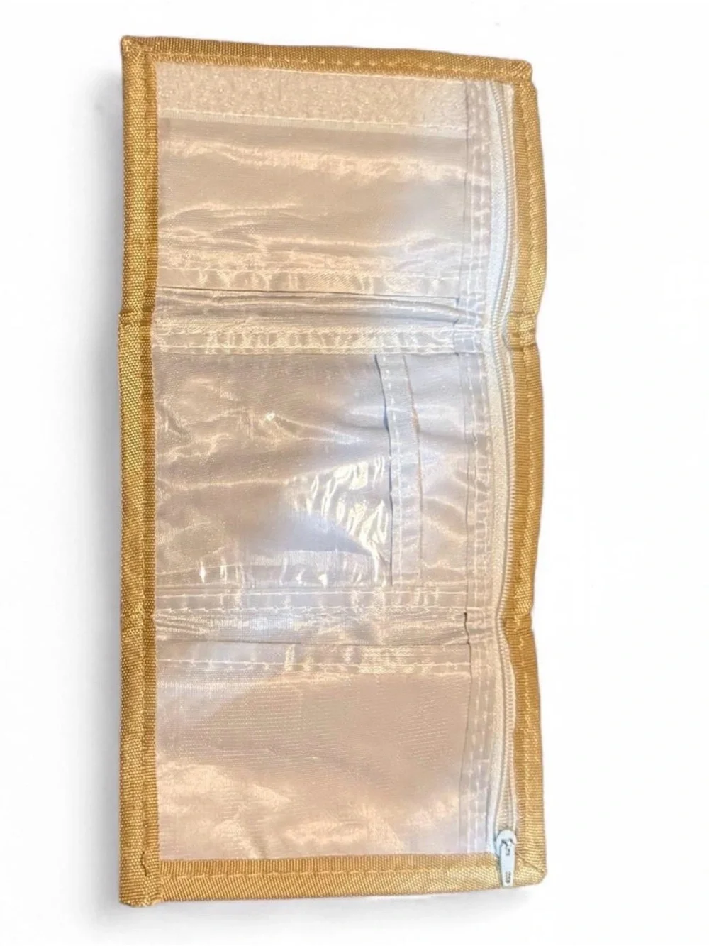 Vintage 2000s Y2K Money Print Trifold Wallet Canvas
